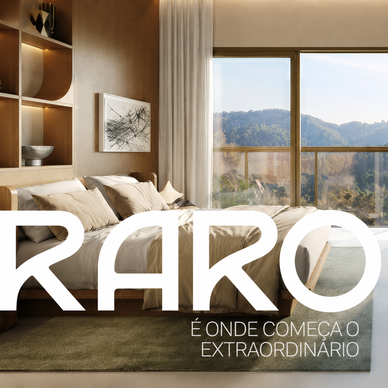 RARO — É onde começa o extraordinário